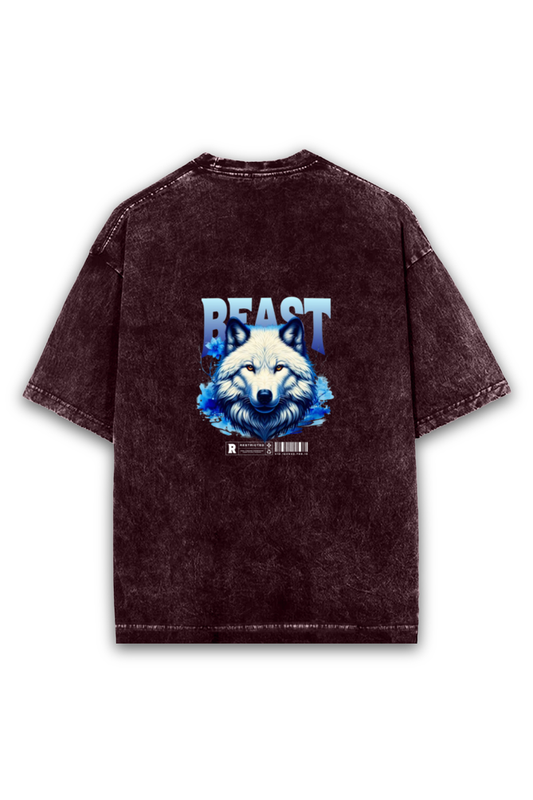 DireWolf - Acid Wash Oversized T- Shirt